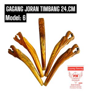 GAGANG JORAN TIMBANG PAHUL UKIR 24/25.CM