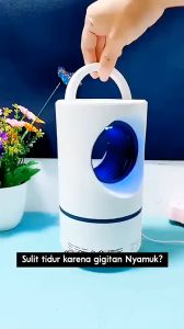 SCOTT - BULAT Alat Perangkap Nyamuk Elektrik / Lampu Ampuh Membasmi Nyamuk Serangga LED Mosquito Killer COD