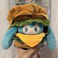 Japanese Wqinshoe Hatsune Miku Fufu Cotton Doll Dress up Hamburger Doll Clothes Doll Anime Gift. 