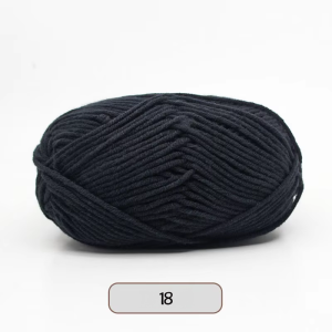 5Pcs 5-Ply Milk Sweet Soft Cotton Baby Threads For Knitting Wool Yarn Fiber Velvet Hand Knitting Wool Crochet Yarn for DIY