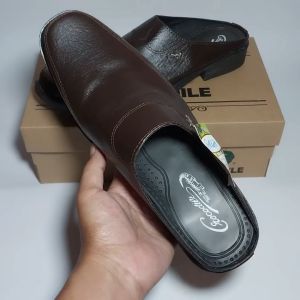 Sepatu Selop Bustong Pria Kulit Crococdile Spatu Sandal Formal Murah Berkualitas