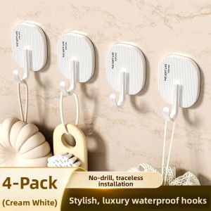 YUHANG | Drill-Free Strong Adhesive Wall Hook For Bathroom Kitchen
