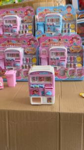 Máy bán nước mini máy bán nước ngọt đồ chơi 14 chi tiết cho bé khám phá lamanhstore24