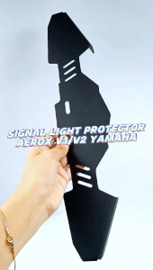 Signal Light Protector For Aerox V1 V2 Yamaha Heavy Duty Alloy Anti-Crash Stainless Powder Coated