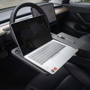 Portable Car Laptop Computer Desk Mount Stand Eat Work Car Steering Wheel Dining Table BracketDrink Food Coffee Tray Board