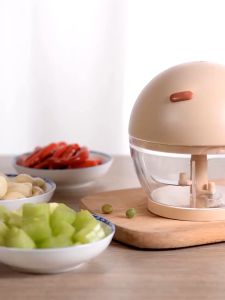 Chopper Manual Food Chopper Penggiling Daging Portable Blender Manual Blender Portable Ukuran 500 Ml