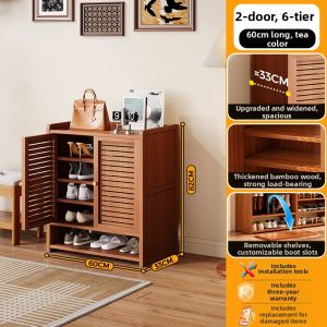 YONGJUE | Spacious Entryway Storage Shoe Cabinet