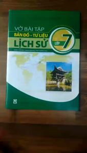 Sách - Vở bài tập bản đồ - tư liệu lịch sử lớp 7 (BT)