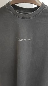 Musculo เสื้อยืดโอเวอร์ไซส์ฟอกวินเทจ รุ่นFW23