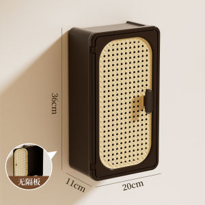 Hộp Đựng Khăn Giấy Treo Tường Phòng Tắm Không Cần Đục Lỗ Hộp Đựng Khăn Mặt Chống Thấm Nước Hộp Đựng Băng Vệ Sinh Hộp Đựng Khăn Giấy