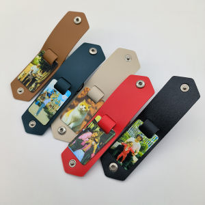 Custom Leather Photo Keychain High Quality Leather Material Perfect for Birthday Valentines Day Mothers Day Fathers Day Anniversary and Holiday Gifts