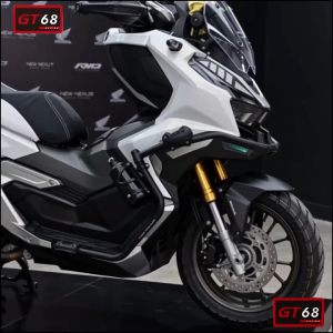 Leather Seat for Honda ADV 160/150 European Model Comfortable Waterproof Durable Sew‑On & Staple‑On Fit