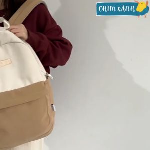 Balo học sinh nữ đi học đi chơi xinh xắn đáng yêu thời trang ulzzang hàn quốc phối màu đáng yêu chất liệu mềm mại CX34