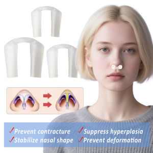 1pcs Rhinoplasty Nostril Support Postoperative Silicone Nasal Wing Beauty Noseclip Nostril Retainer Nose Correction Fixator