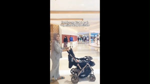 Mmflight Stroller Bayi Lipat Travelling Stroller Baby 2 Arah Kereta Dorong Bayi 0-3 Tahun
