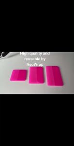 3Pcs PPF Squeegee Anti Scratch Rubber Squeegee for Car Window Tint Film Scraper Vinyl Foil Solar Protection Installation Tools
