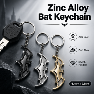 BUY 1 TAKE 1 Motorcycle Car Keychain Mens Key Holders Zinc Alloy Batman Key Chain Holder Anti-loss Rust Prevention Fashion Creativity Motorcycle Car Accessories Bag Charm Gift