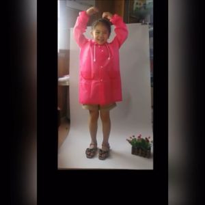 Kids animal raincoat cartoon cute raincoat