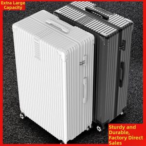 Retro Convenient High-appeal Wheels Password Lock Luggage 28 inch