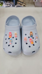 Sticker 3D Charm Jibitz dép sục mẫu A02 labubu