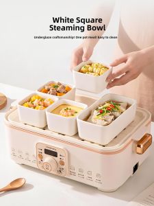 Yomerto | Microwave Safe Ceramic Bowl For Steaming Eggs Dishes Snacks