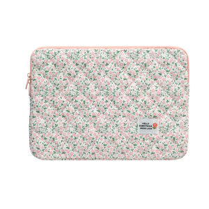 Cute Floral Quilted Laptop Sleeve 14/16 Inch High-Quality Protective Laptop Case Portable Laptop Bag for Lenovo/Acer/Dell