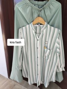 setelan botega bahan crinkle air flow super premium wanita