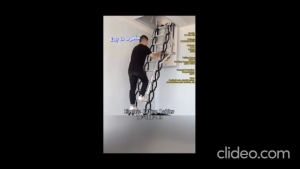 TC-THL-8001-A | Fully Automatic Telescopic Retractable Ladder/Staircase With Remote Control (PRE-ORDER)