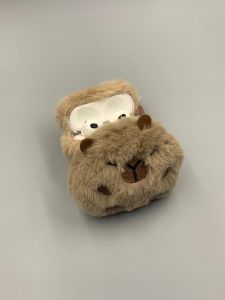 Ốp Điện Thoại Capybara Water豚airpods Sang Trọng Bluetooth Không Dây Ipod Thế Hệ Thứ 2 Vỏ Tai Nghe Apple Airpods Thế Hệ Thứ 3 Airpods Pro Bảo Vệ Chống Rơi Thế Hệ Thứ 2 Vỏ Lớp Ngoài