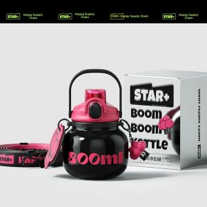 STAR+ | Insulated Straw Water Bottle Portable Stainless Steel