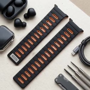 Magnetic Silicone Strap For Samsung Galaxy Watch 9 8 40 44mm 46mm Sports Watchband For Galaxy Watch Ultra2 2026 2025 2024 47mm