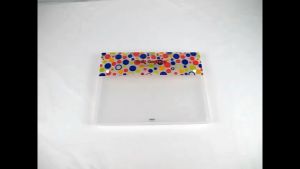Carry File 3 CM TOMEX F4 (Folio) Tas Dokumen Map Dokumen 2 Kancing Carry File Box Motif