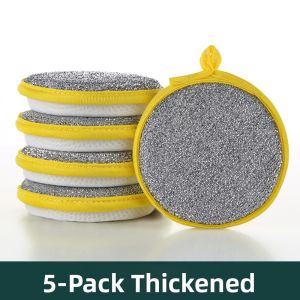 CHUSHE | Kitchen Scrub Sponge Heavy Duty Absorbent Magic Cloth