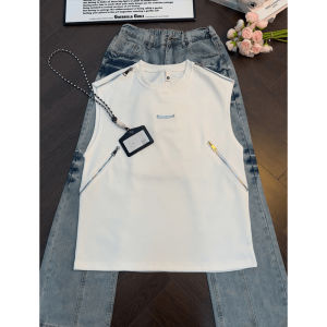 American Styled Streetwear Sleeveless T-shirt