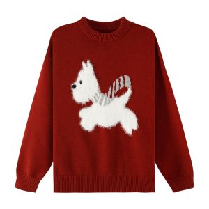 zosee | Áo Len Đan Đỏ cho Bé Gái
