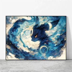 Kayou | Anime Character Pictures Pokemon Images Classic Charizard Poster Modern Living Room Decoration Paintings Wall Decoration Hang