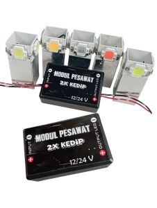 lampu rotary 2x kedip 12-24volt