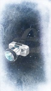 Headlamp LED Dengan 3 Mode Cahaya LampuSenter Kepala Waterproof Rechargeable-RG103