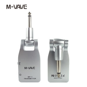 M-VAVE | M‑VAVE WP‑1 Wireless Guitar System 2.4G Transmitter Receiver Rechargeable 30M Transmission Range for Electric Guitar Bass