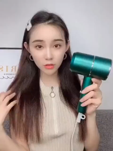 Hair Dryer 1200w Blue light negative ion hair care no harm to hair pengering rambut