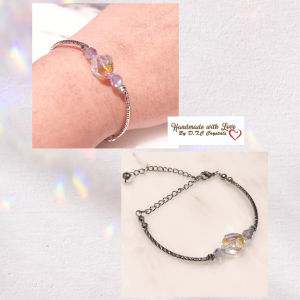 [D.T.C Crystals] Simple Bracelets with Swarovski Helix Crystals 12mm (B2022109)