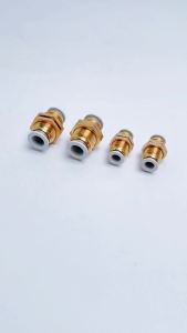 Khớp Nối Nhanh Vách Ngăn YPM STNC Ống 4 6 8 10 12 16 - Màu Trắng