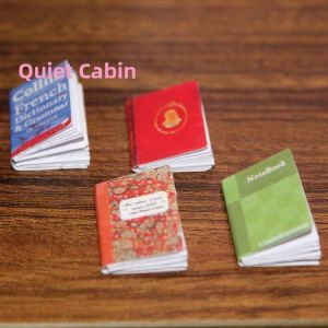 DIY | Miniature Display Prop Set for 1:12 Scale Dollhouse Accessories Modeling Photo Scenes 4 Pieces