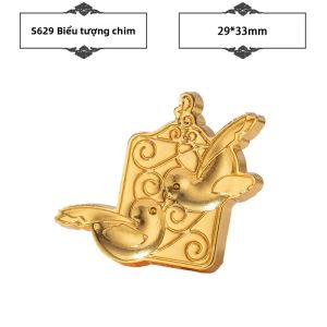 1PC Vintage Heterotypic Dấu Sáp Tem Kim Loại Đầu Dấu Cho Bao Thư Thiệp Thiệp Mời Đám Cưới Tặng Bao Bì Scrapbooking