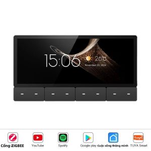 Bảng Điều Khiển Trung Tâm Thông Minh TUYA WiFi Zigbee Điều Khiển Cảnh Tích Hợp Hồng Ngoại Bluetooth Đầu Ra Âm Thanh Cho Android 11 Bộ Khuếch Đại Âm Thanh Gắn Tường