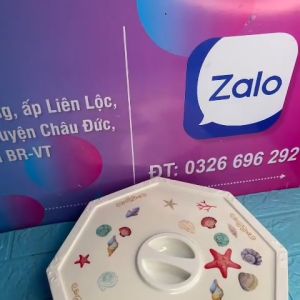 Khay Đựng Hộp Mứt [Xuân ] Phíp Sứ Cao Cấp Sang Trọng .