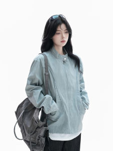 zuocisankon | American Retro Washed Workwear Jacket Fall
