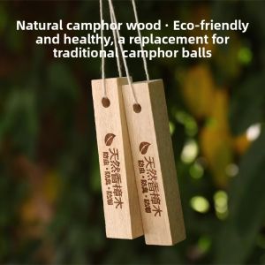 MONLEYTA | Natural Japanese樟脑丸 Closet Deodorant Wood Stick Clothes Cabinet Anti-Mold Anti-Bug For Home Use Clothing Wardrobe