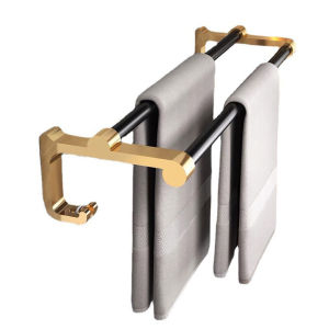 ที่แขวนผ้า ราวแขวน ราวตากผ้า ราวตากผ้าเช็ดตัว ที่แขวนเสื้อผ้า ราวแขวนผ้าขนหนู ราวแขวนตากผ้า ราวแขวนผ้าในห้องน้ำ ไม่ต้องเจาะผนัง มี 3 สีให้เลือก