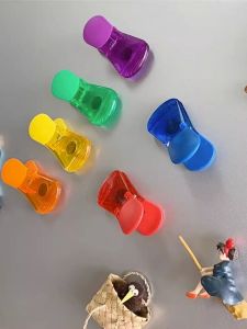 Magnetic Refrigerator Sealing Clips Plastic Food Preservation Clamp Kitchen Household Moisture Proof Snack Sealer Bar